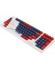A4TECH Клавиатура Bloody S98 Sports Navy BLMS Plus, USB, синий + белый [s98 sports navy blms red plus]