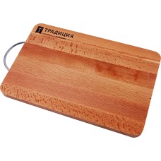 Доска разделочная ТРАДИЦИЯ бук 33x22x1,6см мет/руч 01-4т