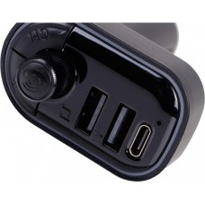 FM-модулятор ACV FMT-128B черный MicroSD BT USB (38762)
