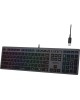 A4TECH Клавиатура Fstyler FX60H, USB, серый [fx60h grey/neon]