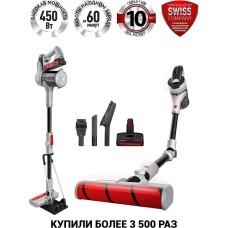POLARIS Вертикальный пылесос PVCS 5090 Clean Expert PRO, 450Вт, серый/черный