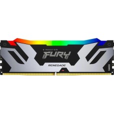 KINGSTON Память DDR5 24GB 7200MHz KF572C38RSA-24 Fury Renegade Silver/Black RGB RTL Gaming PC5-57600 CL38 DIMM 288-pin 1.45В single rank с радиатором Ret