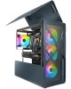 AZZA Корпус ATX Cast, Full-Tower, без БП, черный [csaz-808bm cast]
