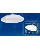 Лампа декоративная светодиодная UNIEL (UL-00004570) LED-U165-20W/3000K/E27/FR PLU01WH