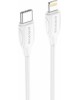 Кабель Type-C BOROFONE (6931474701800) BX19 USB-Type-C 2.4A 1M - белый