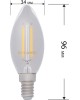 Лампа светодиодная REXANT (604-087) CN35 7.5 ВТ 600 ЛМ 2700K E14 ДИММИРУЕМАЯ, ПРОЗРАЧНАЯ КОЛБА