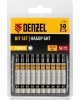 Набор бит DENZEL Набор бит TORX 20х50, сталь S2, шестигранный профиль, 10 шт. 11669