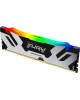 KINGSTON Память DDR5 24GB 7200MHz KF572C38RSA-24 Fury Renegade Silver/Black RGB RTL Gaming PC5-57600 CL38 DIMM 288-pin 1.45В single rank с радиатором Ret KINGSTON Память DDR5 24GB 7200MHz KF572C38RSA-24 Fury Renegade Silver/Black RGB RTL Gaming PC5-57600 CL38 DIMM 288-pin 1.45В single rank с радиатором Ret