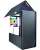 AZZA Корпус ATX Cast, Full-Tower, без БП, черный [csaz-808bm cast]