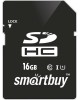 Карта памяти SMARTBUY (SB16GBSDCL10-00LE ) SDHC 16GB Class10