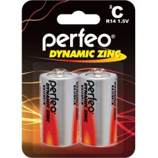 Элементы питания PERFEO R14-2BL DYNAMIC ZINC (PF_A4021)