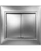 выключатель SMARTBUY (SBE-01s-10-SW2-0-c) Венера, 2-клавишный,серебрро