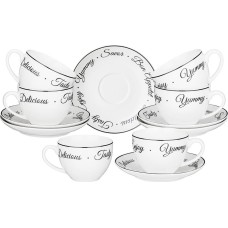 LEFARD ЧАЙНЫЙ НАБОР BON APPETIT НА 6 ПЕР. 12 ПР. 300 МЛ 87-277