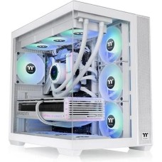 THERMALTAKE Корпус ATX View 380 TG ARGB Snow, Midi-Tower, без БП, белый [ca-1z2-00m6wn-00]
