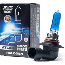 AVS Галогенная лампа ATLAS BOX/5000К/ HB3/9005.12V.65W.коробка 1шт