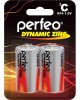 Элементы питания PERFEO R14-2BL DYNAMIC ZINC (PF_A4021)