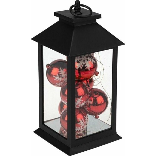 NEON-NIGHT (513-063) Декоративный фонарь с шариками, черный , 14х14х27 см, цвет Теплый NEON-NIGHT (513-063) Декоративный фонарь с шариками, черный , 14х14х27 см, цвет Теплый
