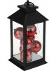 NEON-NIGHT (513-063) Декоративный фонарь с шариками, черный , 14х14х27 см, цвет Теплый NEON-NIGHT (513-063) Декоративный фонарь с шариками, черный , 14х14х27 см, цвет Теплый