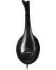 A4TECH Наушники с микрофоном HU-9 черный 1.8м накладные USB оголовье (HU-9 (BLACK))