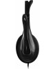 A4TECH Наушники с микрофоном HU-9 черный 1.8м накладные USB оголовье (HU-9 (BLACK))