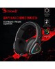 A4TECH Гарнитура игровая Bloody MR710, для компьютера и игровых консолей, мониторные, Bluetooth/радио, черный [mr710 black]