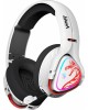 A4TECH Гарнитура игровая Bloody MR720, для компьютера и игровых консолей, мониторные, Bluetooth/радио, белый / красный [mr720 naraka]