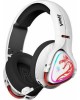 A4TECH Гарнитура игровая Bloody MR720, для компьютера и игровых консолей, мониторные, Bluetooth/радио, белый / красный [mr720 naraka]