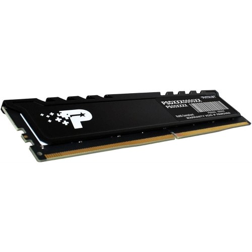 PATRIOT Память DDR5 8GB 5200MHz PSP58G520081H1 Signature Premium RTL PC5-41600 CL42 DIMM 288-pin 1.1В single rank с радиатором Ret PATRIOT Память DDR5 8GB 5200MHz PSP58G520081H1 Signature Premium RTL PC5-41600 CL42 DIMM 288-pin 1.1В single rank с радиатором Ret
