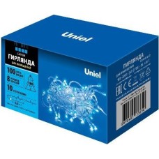 Гирлянда UNIEL UL-00007197 ULD-S1000-100/DTA BLUE IP20 Гирлянда светодиодная, 10м. 100 светодиодов. Синий свет