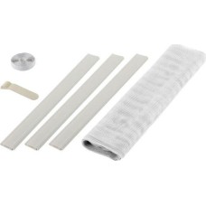 Противомоскитная сетка STAYER Comfort, белая, для двери, 1.0 х 2.2 м, с крепежной лентой, противомоскитная сетка (12500-10-22)