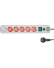MOST Сетевой фильтр LRG 1.6м (6 розеток) белый (пакет ПЭ)