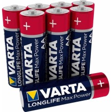 VARTA Батарея LongLife Max Power Alkaline LR6 BL5+3 AA (8шт) блистер