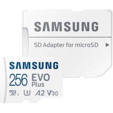 SAMSUNG Карта памяти microSDXC UHS-I U3 PRO Endurance 256 ГБ, 100 МБ/с, Class 10, MB-MJ256KA, 1 шт., переходник SD