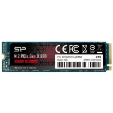 SILICON POWER SSD накопитель M-Series SP002TBP34A80M28 2ТБ, M.2 2280, PCIe 3.0 x4, NVMe, M.2