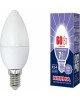 Лампа светодиодная VOLPE (UL-00003794) LED-C37-7W/DW/E14/FR/NR Дневной белый свет 6500K