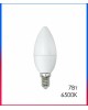 Лампа светодиодная VOLPE (UL-00003794) LED-C37-7W/DW/E14/FR/NR Дневной белый свет 6500K