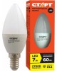 Светодиодная лампа СТАРТ (17282) LEDCANDLE E14 7W30 WS