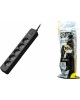 сетевой фильтр PERFEO (PF_C3964) POWER STREAM - 5 роз 1,5 м - черный