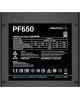 DEEPCOOL Блок питания ATX 650W PF650 80 PLUS (20+4pin) APFC 120mm fan 6xSATA RTL