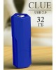 Флэш-напокитель SMARTBUY (SB32GBCLU-BU) UFD 2.0 032GB CLUE Blue