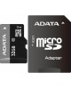 ADATA Карта памяти MICRO SDHC 32GB W/ADAP. AUSDH32GUICL10A1-RA1