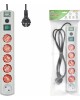 MOST Сетевой фильтр LRG 1.6м (6 розеток) белый (пакет ПЭ)