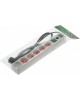 MOST Сетевой фильтр LRG 1.6м (6 розеток) белый (пакет ПЭ)