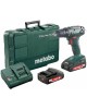 METABO Дрель-шуруповерт BS 18 аккум. патрон:быстрозажимной (кейс в комплекте) (602207550)