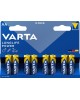 VARTA Батарея Longlife power High Energy Alkaline LR6 AA (8шт) блистер