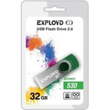 USB флэш-накопитель EXPLOYD 32GB 530 зеленый [EX032GB530-G]