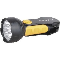 Светодиодный фонарь ULTRAFLASH (10794) LED3816 Аккумуляторный фонарь черный/желтый