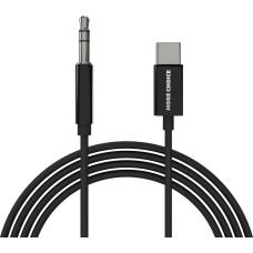 Кабель MORE CHOICE (4610196409844) UK28a AUX 3.5mm Type-C 1м Black