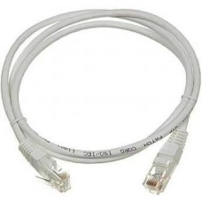 LANMASTER Патч-корд TWT-45-45-1.0/6-GY RJ-45 вил.-вилка RJ-45 кат.6 1м серый ПВХ (уп.:1шт)