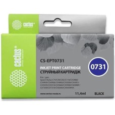 CACTUS Картридж CS-EPT0731, T0731, черный / CS-EPT0731